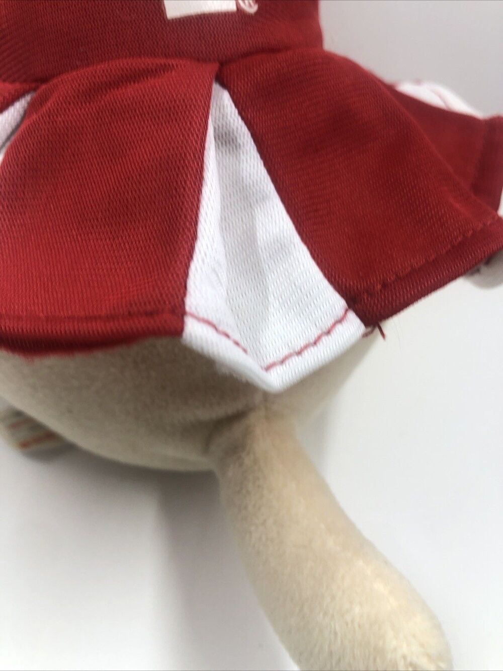 Indiana Hoosiers Stuffed Dog Plush Cheerleader 9 Inches. Please Read - Picture 16 of 16